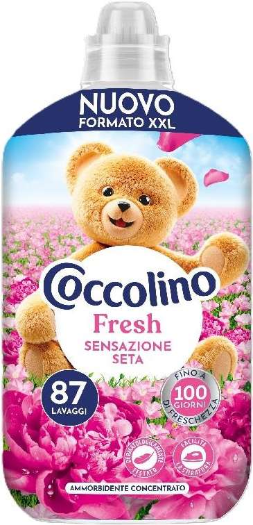 COCCOLINO AMMORBIDENTE 87sc / 1,82L SENSAZIONE SETA  IT - PŁYN DO PŁUKANIA