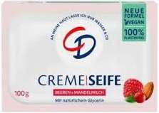 CD CREMESEIFE BEEREN & MANDELMILCH 100G  DE - MYDŁO W KOSTCE