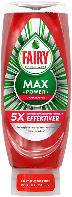 FAIRY HANDSPÜLMITTEL MAX POWER GRANATAPFEL 545 ML DE - PŁYN DO NACZYŃ 