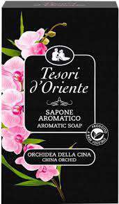 TESORI D'ORIENTE SAPONE ORCHIDEA IMPERIALE 125G  IT - MYDŁO KOSTKA