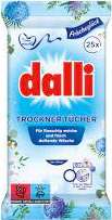 DALLI TROCKNER TUCHER 25szt  DE - CHUSTECZKI ZAPACHOWE , ZMIĘKCZAJĄCE TKANINY DO SUSZARKI
