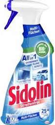 SIDOLIN MULTI-FLÄCHEN SPRAY 500ML DE - MULTIFUNKCYJNY PŁYN DO CZYSZCZENIA