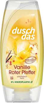 DUSCHDAS DUSCHGEL VANILLE ROTER PFEFFER 225ML DE  - ŻEL POD PRYSZNIC