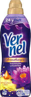 VERNEL WEICHSPÜLER AROMATHERAPIE TRAUMHAFTE LOTUSBLUTE 37WL / 814ML DE - PŁYN DO PŁUKANIA