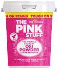 STARDROPS THE PINK STUFF STAIN REMOVER POWDER 1KG COLOR DE/FR/PL - ODPLAMIACZ W PROSZKU DO TKANIN KOLOROWYCH