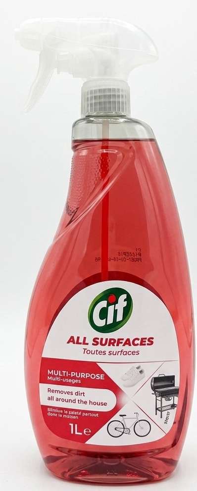 CIF ALL SURFACES MULTI-PURPOSE 1L FR - UNIWERSALNY PREPARAT ODTŁUSZCZAJĄCY