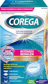 COREGA TABS INTENSIV 108szt FR/DE - TABLETKI DO CZYSZCZENIA PROTEZ