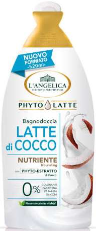 L'ANGELICA BAGNODOCCIA 520 ML LATTE DI COCCO  IT - PŁYN DO KĄPIELI / POD PRYSZNIC