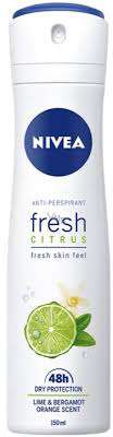 NIVEA DEO SPRAY 150ML WOMAN FRESH CITRUS - DEZODORANT / ANTYPERSPIRANT SPRAY