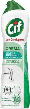 CIF CREMA CON CANDEGGINA 500ML IT - MLECZKO DO SZOROWANIA Z WYBIELACZEM