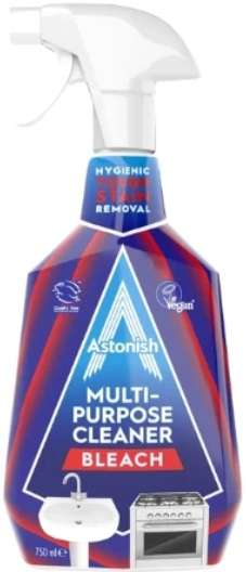 ASTONISH MULTI PURPOSE CLEANER BLEACH SPRAY 750ML GB — do koupelny