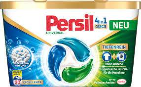 PERSIL DISCS 4in1 CAPS 20szt UNIVERSAL DE - KAPSUŁKI DO PRANIA