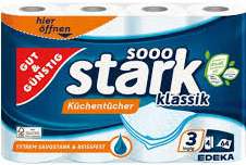 G&G KUCHENTUCHER 3 LAG. 4 X 64BL DE - RĘCZNIK PAPIEROWY