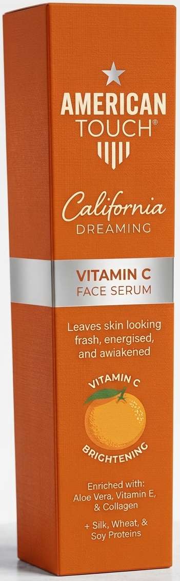 AMERICAN TOUCH VITAMIN C FACE SERUM 50ML GB - SERUM DO TWARZY Z WITAMINĄ C