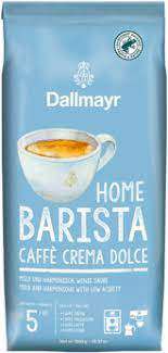KAWA DALLMAYR BARISTA HOME CAFFE CREMA DOLCE 1KG ZIARNO