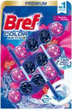 BREF WC COLOR AKTIV 3x50G FRESH FLOWER - ZAWIESZKA DO WC
