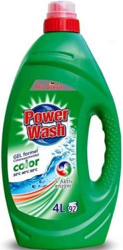 POWER WASH GEL 4L COLOR ORIENTAL WOOD - ŻEL DO PRANIA