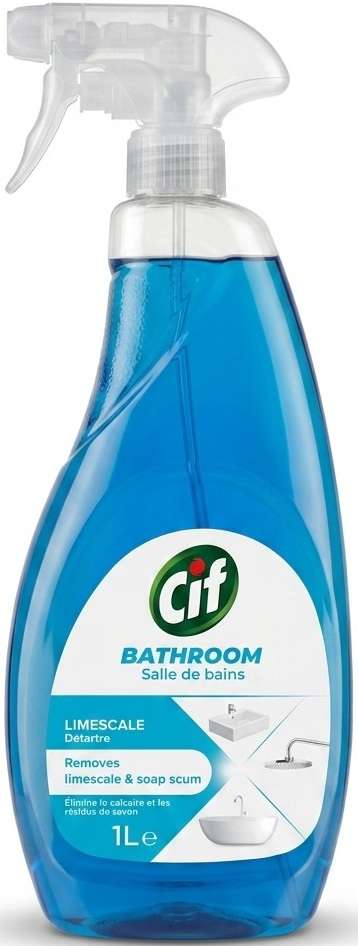 CIF BATHROOM LIMESCALE 1L FR - PREPARAT DO CZYSZCZENIA ŁAZIENKI 