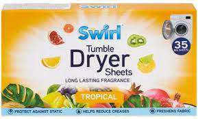 SWIRL LAUNDRY SHEETS TROPICAL 35szt GB - CHUSTECZKI ZAPACHOWE