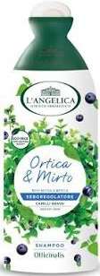 L'ANGELICA SHAMPOO 250 ML SEBOREGOLATORE ORTICA & MIRTO IT - SZAMPON DO WŁOSÓW 