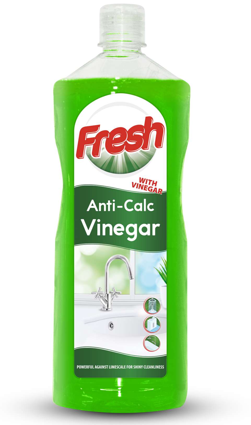 FRESH ANTI CALC VINEGAR 1L MULTI - PŁYN DO CZYSZCZENIA NA BAZIE OCTU