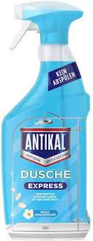 ANTIKAL KALKREINIGER DUSCHE EXPRESS SPRAY 800ML DE - PREPARAT DO CZYSZCZENIA ŁAZIENKI I KABIN PRYSZNICOWYCH
