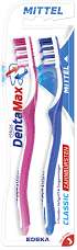 ELKOS ZAHNBURSTE DENTAMAX 2ER MITTEL   DE - SZCZOTECZKA DO ZĘBÓW