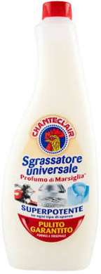 CHANTECLAIR SGRASSATORE UNIVERSALE PROFUMO DI MARSIGLIA 600ML / REFILL IT - UZUPEŁNIACZ / UNIWERSALNY ODTŁUSZCZACZ O ZAPACHU MYDŁA MARSYLSKIEGO