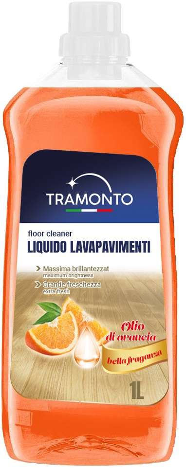 TRAMONTO LIQUIDO LAVAPAVIMENTI OLIO DI ARANEIA 1L - PŁYN DO PANELI 