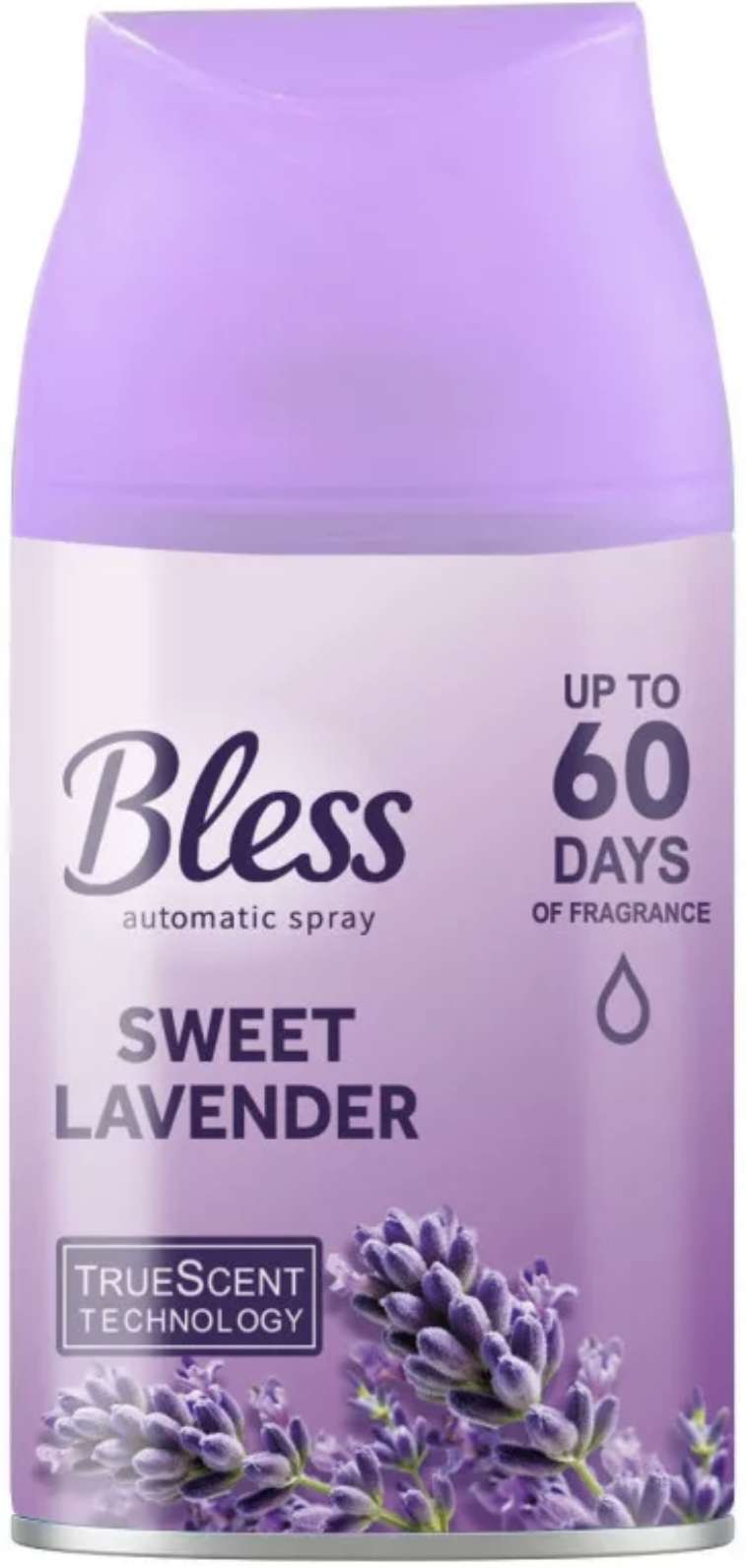 BLESS AUTOMATIC SPRAY REFILL 250ML SWEET LAVENDER  HU/DE/GB/PL - ODŚWIEŻACZ POWIETRZA / ZAPAS