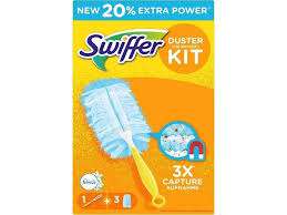 SWIFFER DUSTER STAUBMAGNET KIT 1 + 3  NL/FR/DE - MIOTEŁKA + 3 ZAPASY