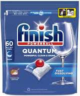 FINISH POWERBALL QUANTUM 60szt FRESH  CZ/SK/HU - KAPSUŁKI DO ZMYWARKI