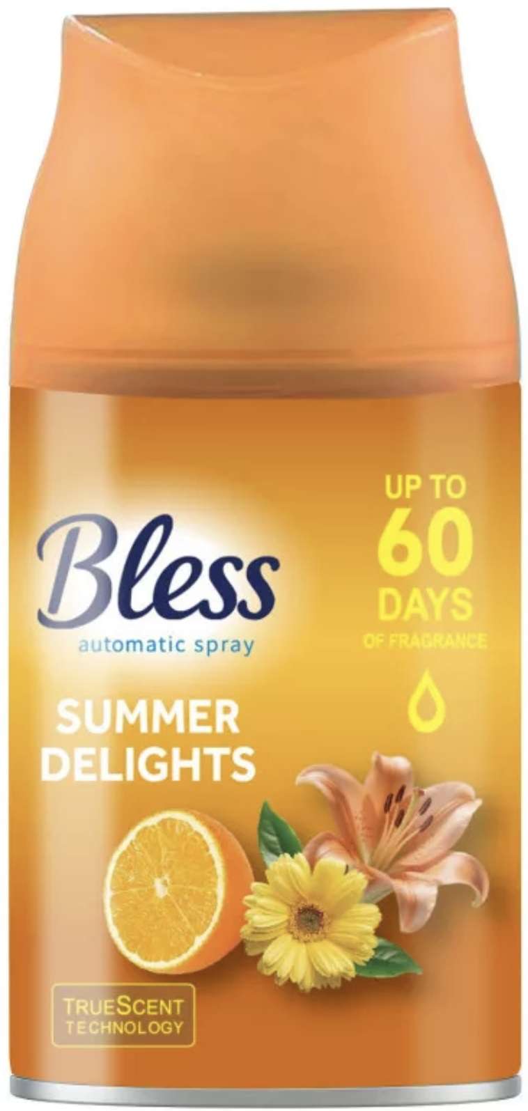 BLESS AUTOMATIC SPRAY REFILL 250ML SUMMER DELIGHTS  HU/DE/GB/PL - ODŚWIEŻACZ POWIETRZA / ZAPAS