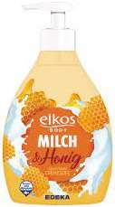 ELKOS SEIFE MILCH & HONIG 500ML  DE - MYDŁO W PŁYNIE Z DOZOWNIKIEM