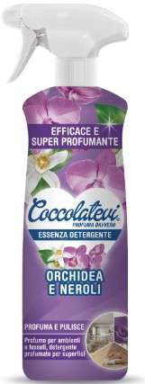 COCCOLATEVI ESSENZA E DETERGENTE 750 ML ORCHIDEA E NEROLI IT - UNIWERSALNY ŚRODEK CZYSZCZĄCY