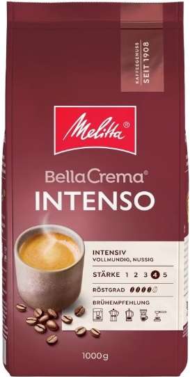 KAWA MELITTA BELLA CREMA INTENSO 1KG ZIARNO