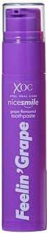 NICESMILE XOC TOOTHPASTE 60G FEELIN'GRAPE GB - PASTA DO ZĘBÓW POMPKA