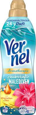 VERNEL WEICHSPÜLER AROMATHERAPIE ZAUBERHAFTE MALEDIVEN 37WL / 814ML DE - PŁYN DO PŁUKANIA