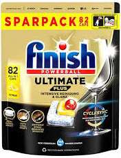 FINISH POWERBALL ULTIMATE PLUS ALL IN 1 82szt LEMON  DE - KAPSUŁKI DO ZMYWARKI
