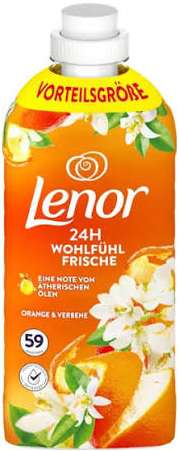LENOR WEICHSPULER 59 WL / 1,239L ORANGE & VERBENE  DE - PŁYN DO PŁUKANIA