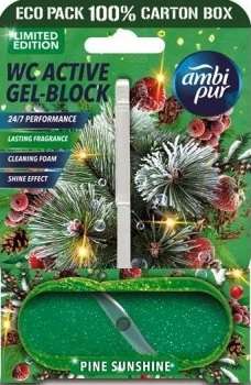 AMBI PUR ACTIVE GEL-BLOCK 45G PINE SUNSHINE MULTI - KOSTKA DO WC