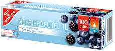 G&G GEFRIERBEUTEL 1 LITER 100 STUCK  DE - TOREBKI NA ŻYWNOŚĆ Z KLIPSEM
