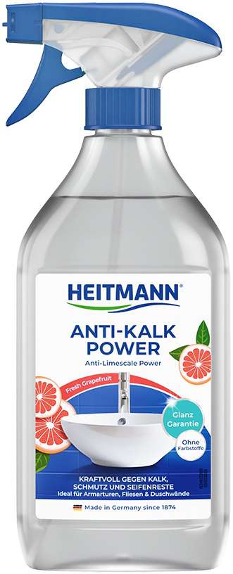 HEITMANN KRAFTVOLL ANTI KALK POWER SPRAY 500ML DE - ODKAMIENIACZ W SPRAYU