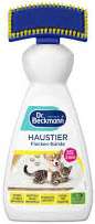 DR BECKMANN HAUSTIER FLECKEN-BURSTE 650ML DE - ŚRODEK USUWAJĄCY PLAMY I ZAPACHY PO ZWIERZĘTACH