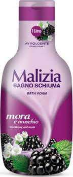 MALIZIA BAGNO SCHIUMA MORA MUSCHIO 1L IT - PŁYN DO KĄPIELI