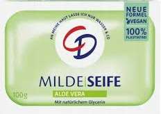 CD CREME SEIFE ALOE VERA 100G DE - MYDŁO W KOSTCE