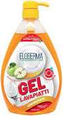 ELODERMA GEL PIATTI CONCENTRATO 1L ACETO DI MELE  IT - PŁYN DO NACZYŃ
