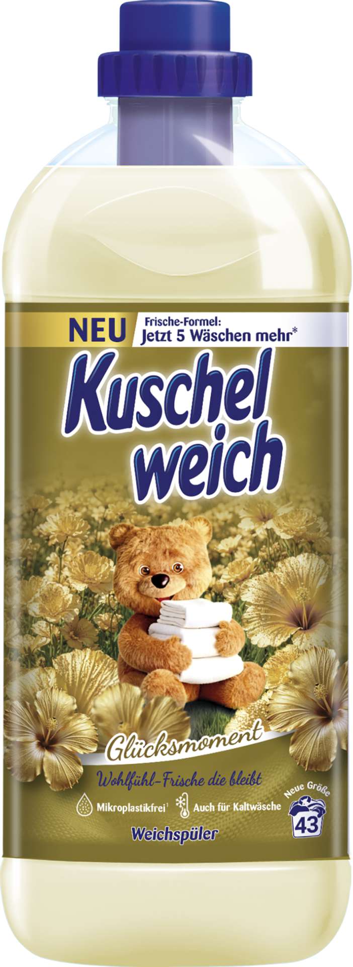 KUSCHELWEICH WEICHSPULER 43 WL / 1L GLUCKSMOMENT - PŁYN DO PŁUKANIA