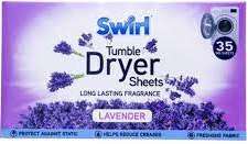 SWIRL LAUNDRY SHEETS LAVENDER 35szt GB - CHUSTECZKI ZAPACHOWE