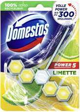 DOMESTOS POWER 5 WC STEIN LIMETTE 55G  DE - ZAWIESZKA DO WC